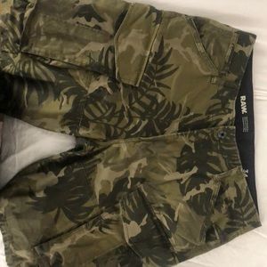 G star raw camp heavy cargo shorts